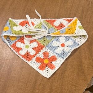 Colorful Crochet Bandana